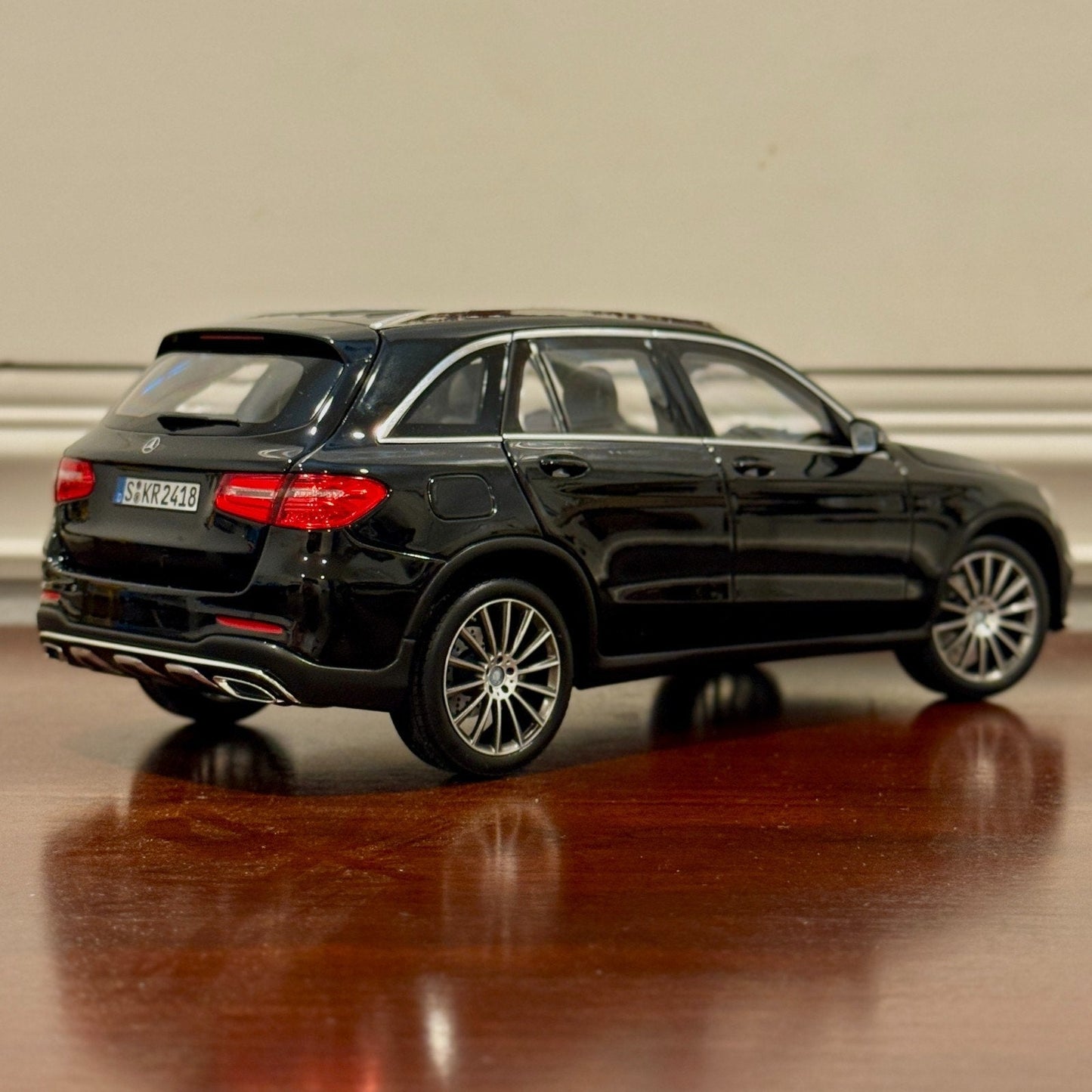NOREV Mercedes Benz GLC 'AMG Package' Black 1/18 Scale Diecast Model Car - Product Image