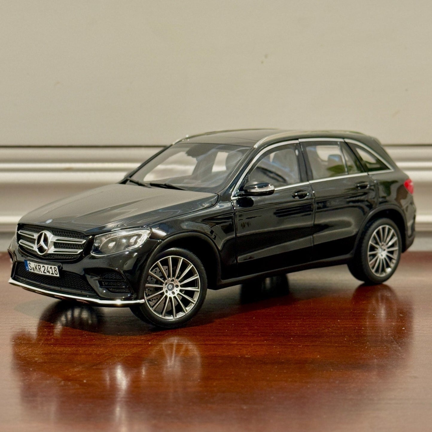NOREV Mercedes Benz GLC 'AMG Package' Black 1/18 Scale Diecast Model Car - Product Image