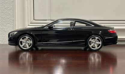 NOREV Mercedes Benz S-Class Black 1/18 Scale Diecast Model Car - Product Image