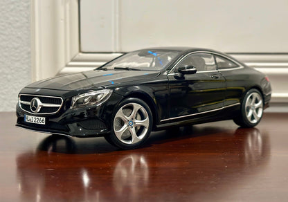 NOREV Mercedes Benz S-Class Black 1/18 Scale Diecast Model Car - Product Image