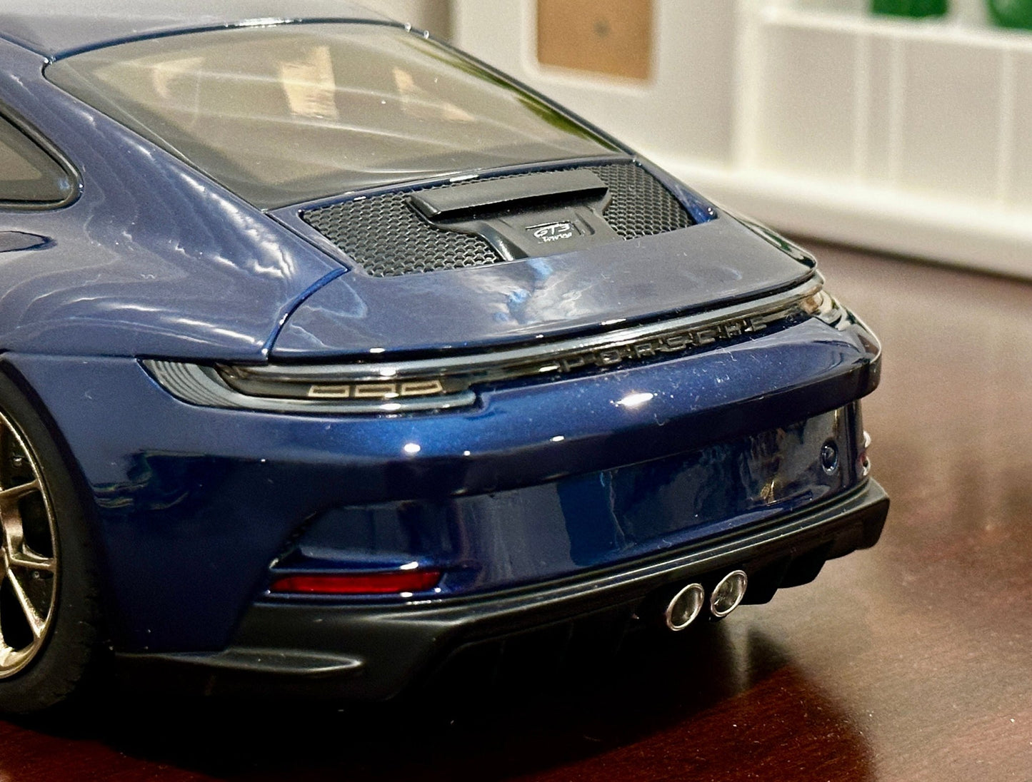 NOREV Porsche 992 GT3 Touring Blue w/ Bronze 1/18 Scale Diecast Model Car - Product Image