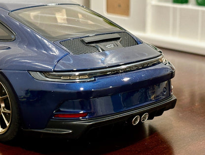 NOREV Porsche 992 GT3 Touring Blue w/ Bronze 1/18 Scale Diecast Model Car - Product Image