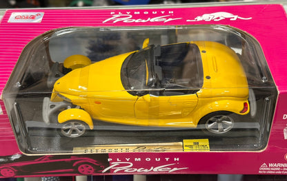 Plymouth Prowler Yellow Vintage Anson 1/18 | New - Product Image