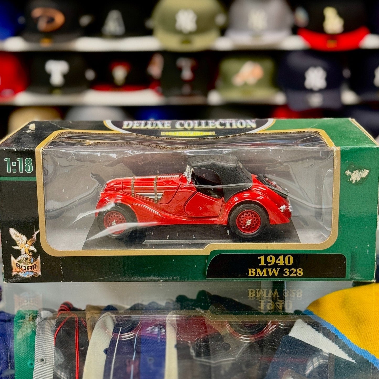 Road Signature 1940 BMW 328 Red 1/18 Scale Diecast Model Car | New - Product Image