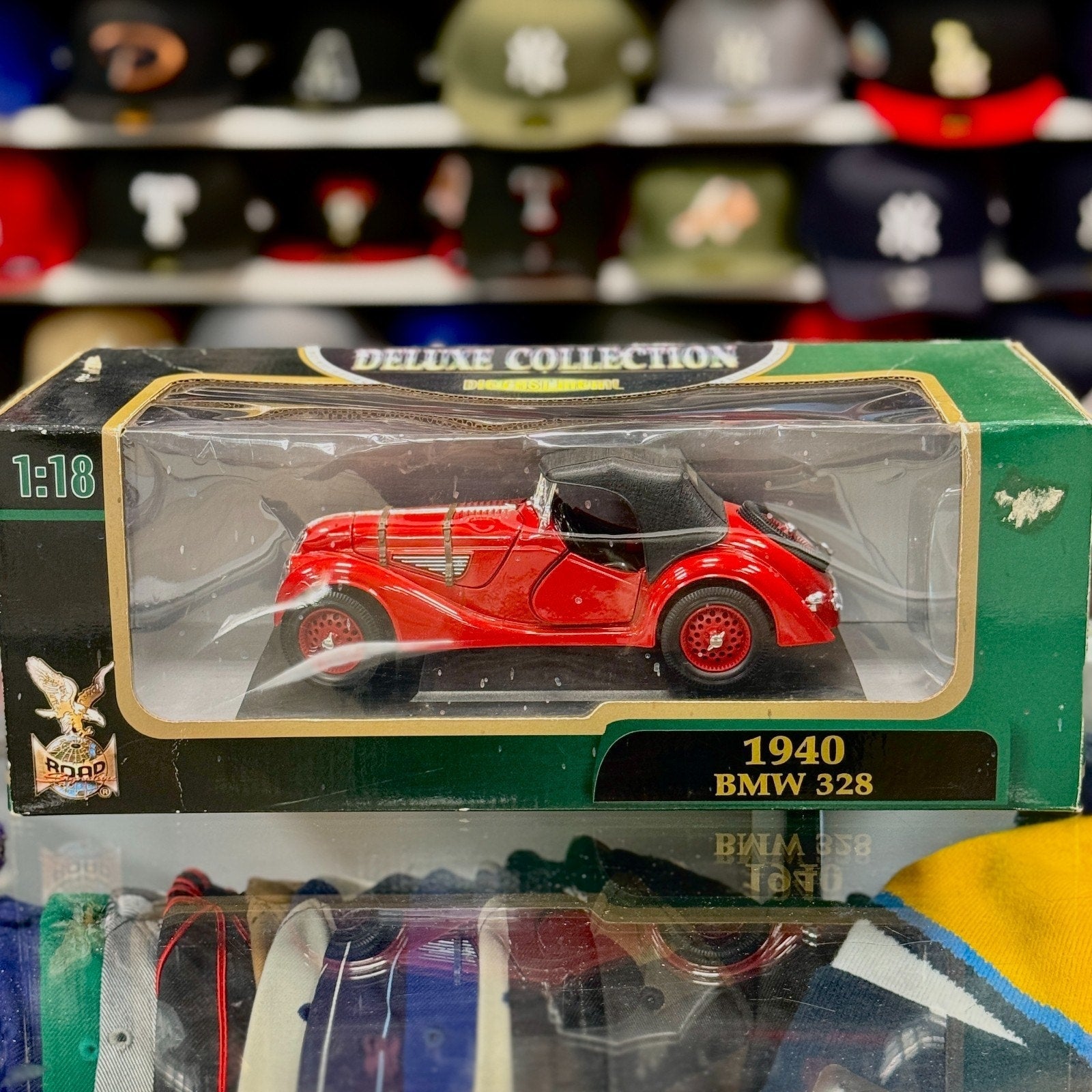 Road Signature 1940 BMW 328 Red 1/18 Scale Diecast Model Car | New - Product Image