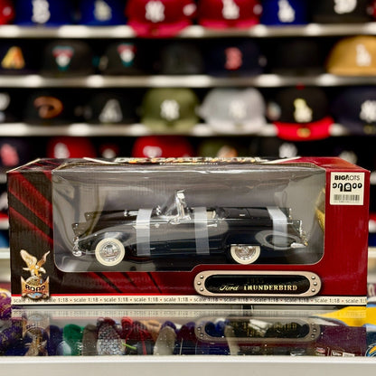 Road Signature 1955 Ford Thunderbird w/ Black 1/18 Scale Diecast Model Car | New - Product Image