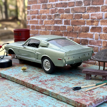 Road Signature 1968 Ford Mustang Shelby GT 500K 1/18 Scale Diecast Model Car | Parts Car - Product Image