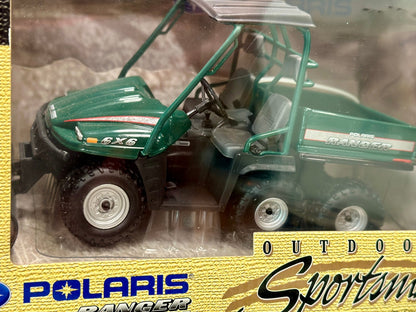 Sportsman Polaris Trucker Green 1/18 Scale Diecast Model Car | New - Product Image