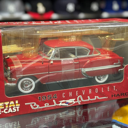 Sun Star 1954 Chevrolet Bel Air Hard Top Red 1/18 Scale Diecast Model Car | New - Product Image