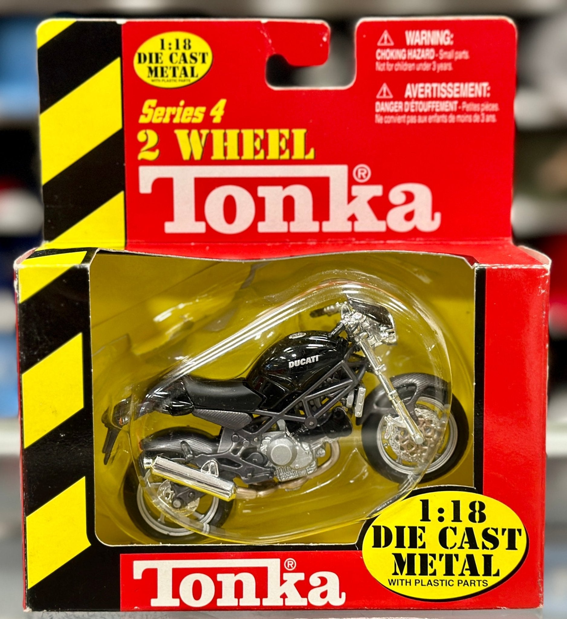 Tonka Ducati Motorcycle 1/18 Scale Model Motorcycle - Product Image