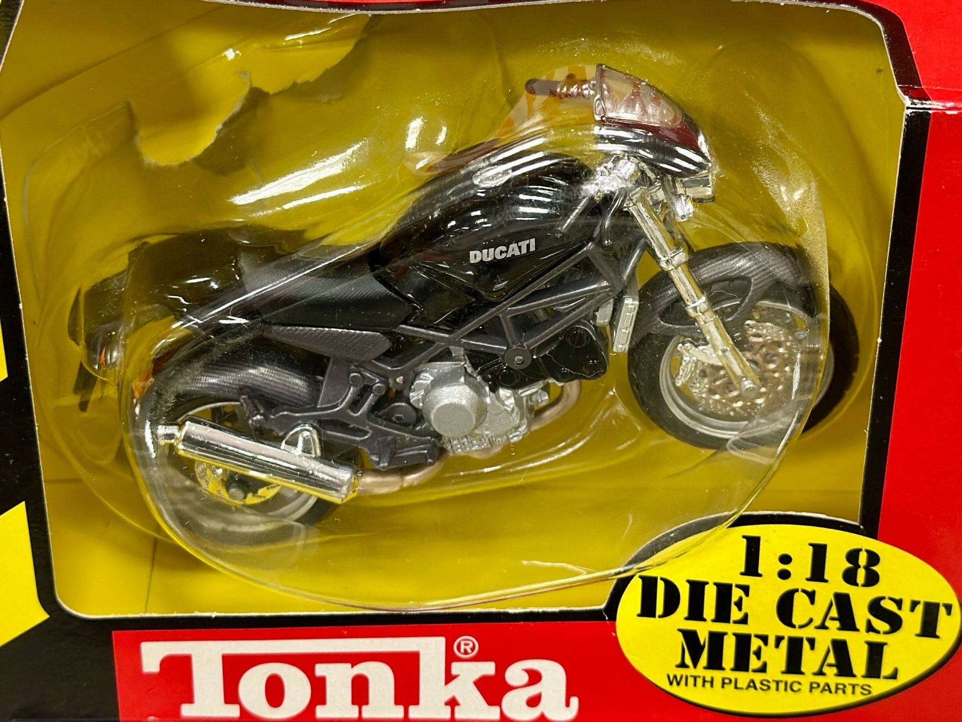 Tonka Ducati Motorcycle 1/18 Scale Model Motorcycle - Product Image