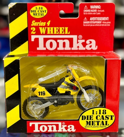 Tonka Suzuki 119 Motorcycle 1/18 Scale Model Motorcycle - Product Image