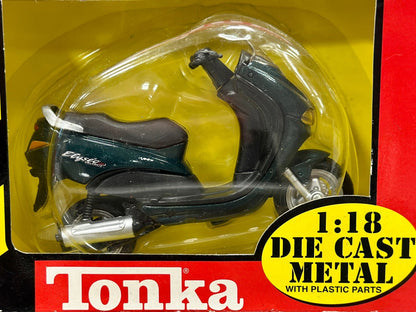 Tonka Vespa Motorcycle 1/18 Scale Model Motorcycle - Product Image