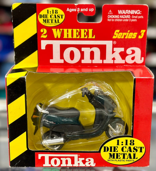 Tonka Vespa Motorcycle 1/18 Scale Model Motorcycle - Product Image