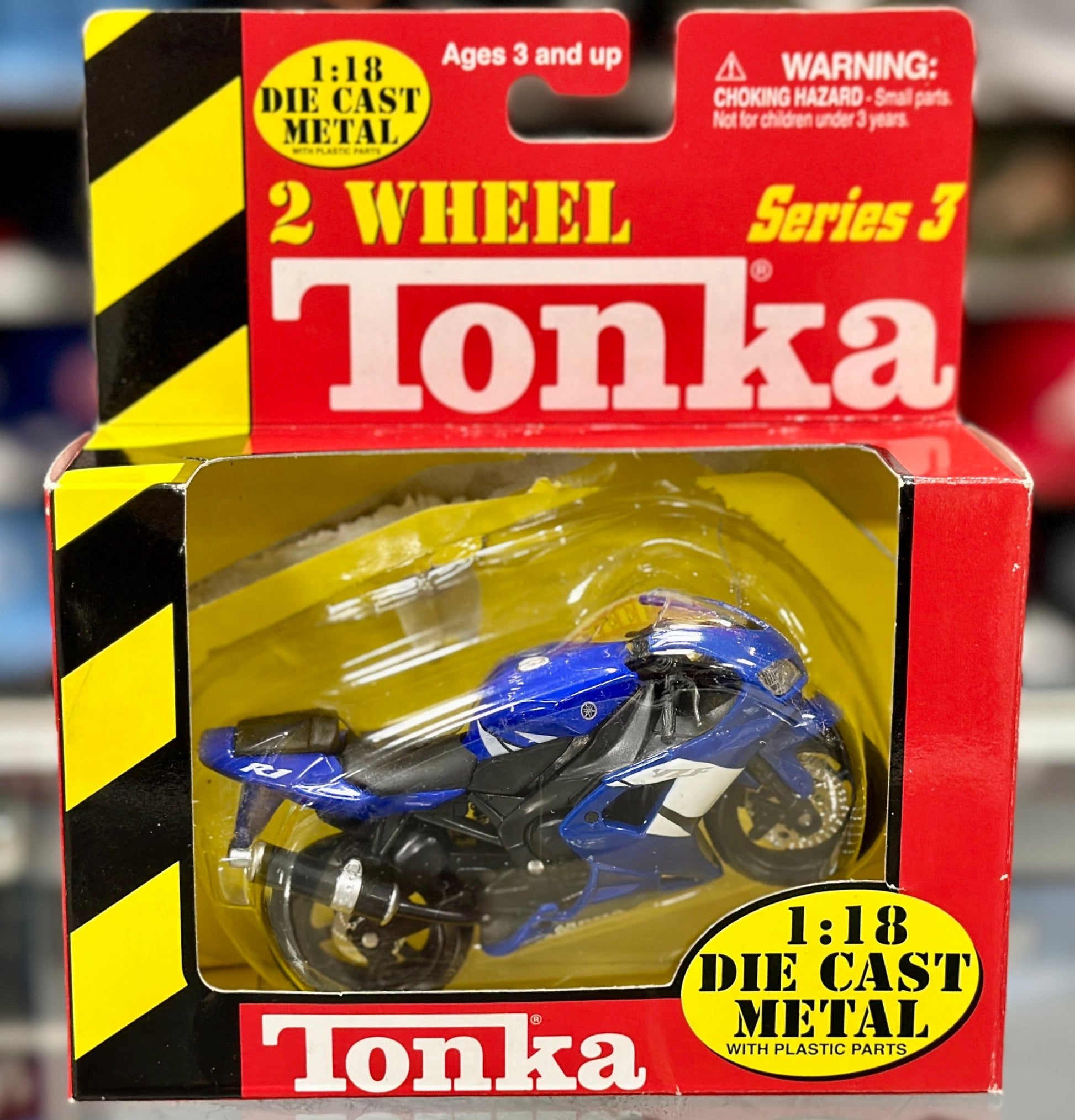 Tonka Yamaha R1 Super Sports 1/18 Scale Model Motorcycle - Product Image