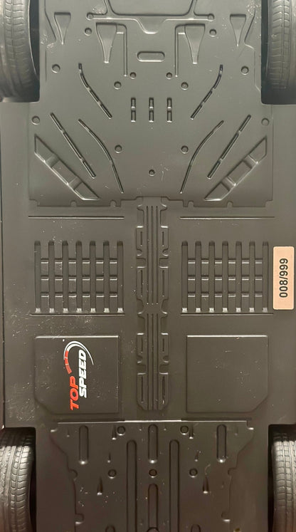 Top Speed Acura NSX '#008/999 Limited Edition' Red 1/18 Scale Resin Model Car | Seperate Side Mirror - Product Image