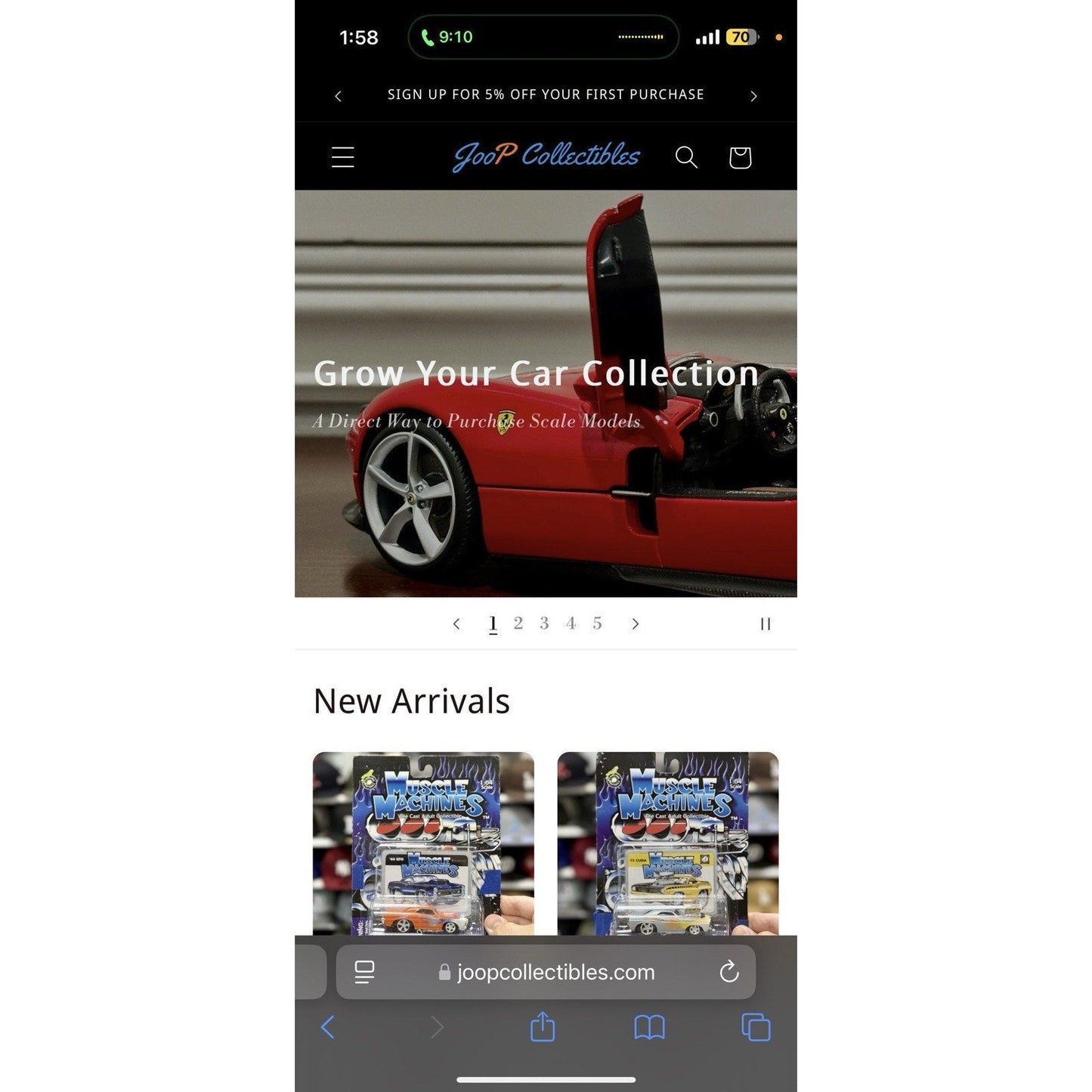 UT Models Porsche 911 993 Turbo S Fly-Bird Yellow 1/18 Scale Diecast Model Car | New - Product Image