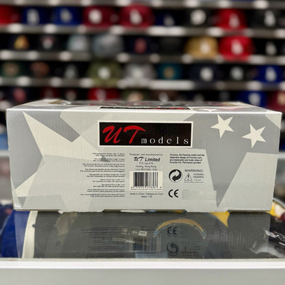 UT Models Porsche 911 993 Turbo S Fly-Bird Yellow 1/18 Scale Diecast Model Car | New - Product Image