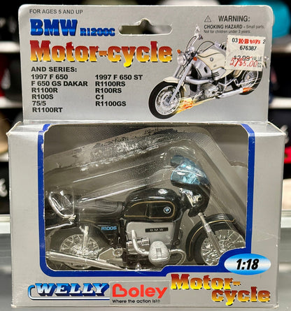 WELLY BMW R1200C Motorcycle 1/18 Scale Model Motorcycle - Product Image